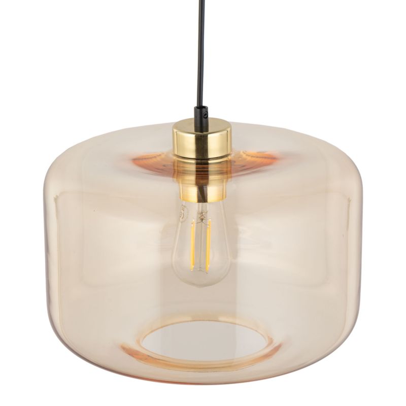 Lampa TK-Lighting Alma Lampa Wisząca 1 Bursztyn - 1 szt.