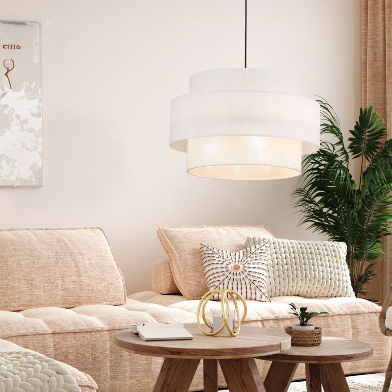 Lampa TK-Lighting Calisto White Wiszaca 3 500 - 1 szt.