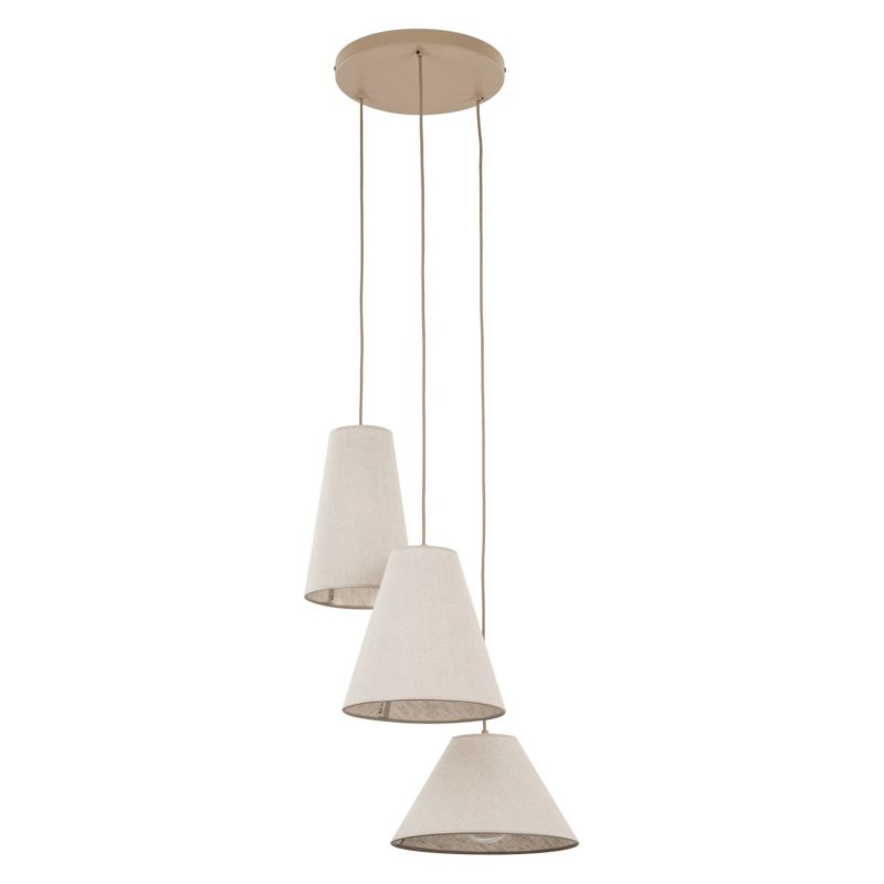 Lampa TK-Lighting Conea Sabia Wisząca 3X e27 - 1 szt.