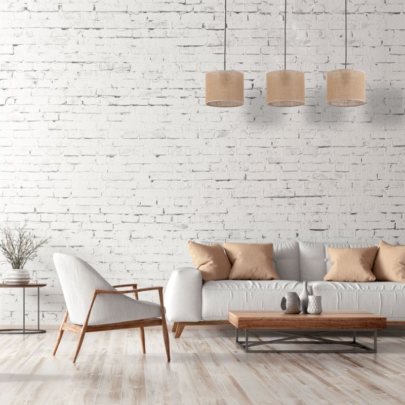 Lampa TK-Lighting Juta Lampa Wisząca 3 Listwa - 1 szt.