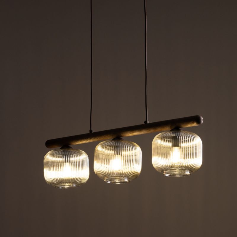 Lampa TK-Lighting Salvia Brown Lampa Wiszaca 3Xe14 - 1 szt.