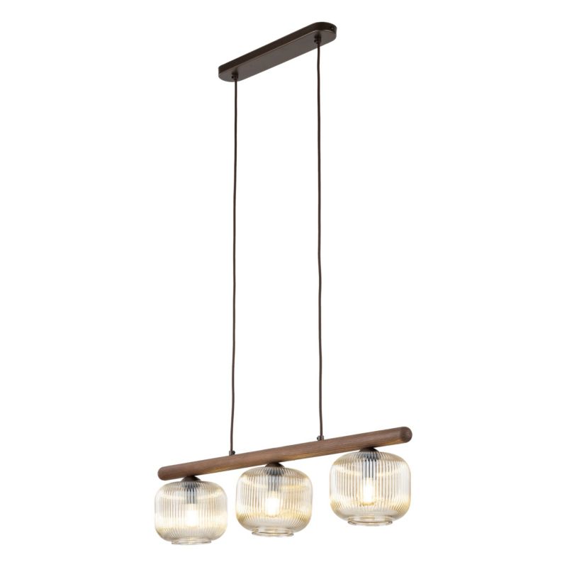 Lampa TK-Lighting Salvia Brown Lampa Wiszaca 3Xe14 - 1 szt.