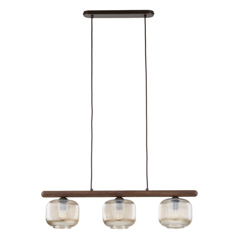 Lampa TK-Lighting Salvia Brown Lampa Wiszaca 3Xe14 - 1 szt.