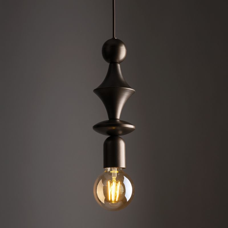 Lampa TK-Lighting Tower Brown Lampa Wiszaca 1Xe27 - 1 szt.