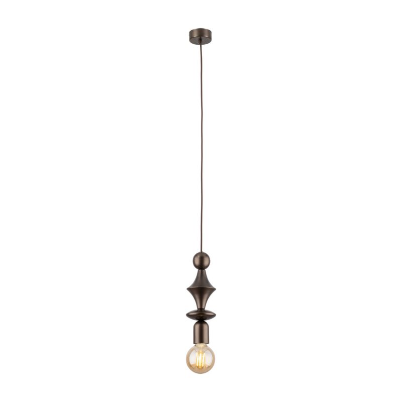 Lampa TK-Lighting Tower Brown Lampa Wiszaca 1Xe27 - 1 szt.
