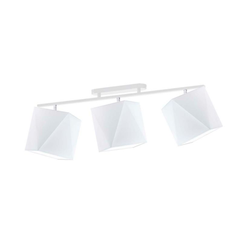 Lampa Volta Light Factory żyrandol plafon sufitowa z abażurami diament Biały BELARUS P3 1szt.