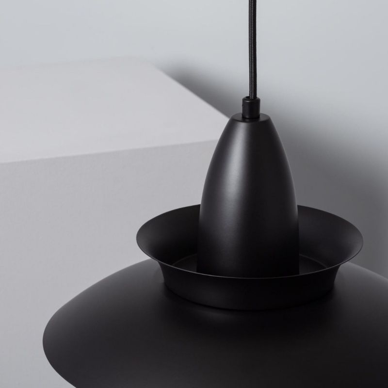 Lampa wisząca Abruzzo Luppo czarno-biała wym: 170 x 33,5 x 33,5 cm 1xE27 x 20W 1 szt.