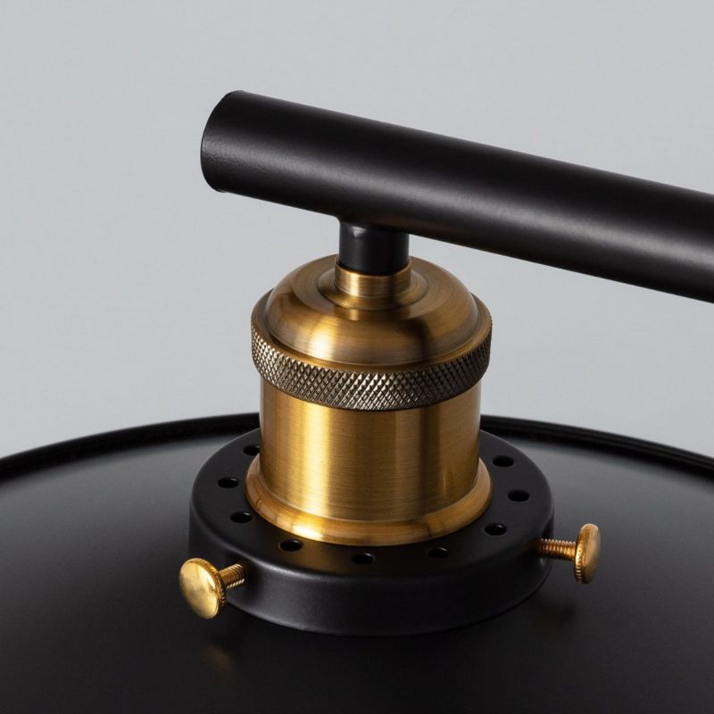 Lampa wisząca Abruzzo Monte 3251 czarno-złota retro 3xE27 x 40W 1 szt.