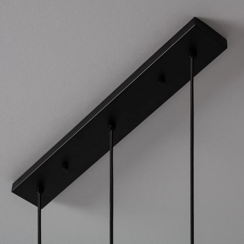 Lampa wisząca Abruzzo Retro 4555 czarna retro 3xE27 x 40W 1 szt.