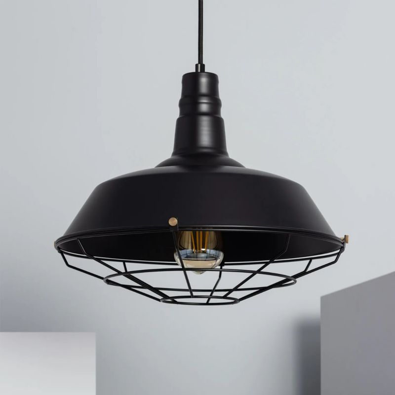 Lampa wisząca Abruzzo Retro 4579 czarna retro 1xE27 x 20W 1 szt.