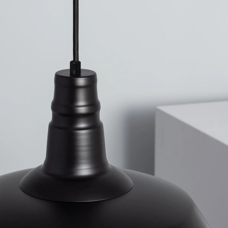 Lampa wisząca Abruzzo Retro 4579 czarna retro 1xE27 x 20W 1 szt.