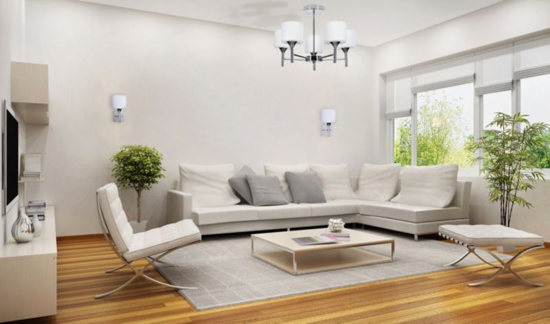 Lampa wisząca Activejet AJE-MIRA 5P E27 5x40W  srebrna  1 szt.