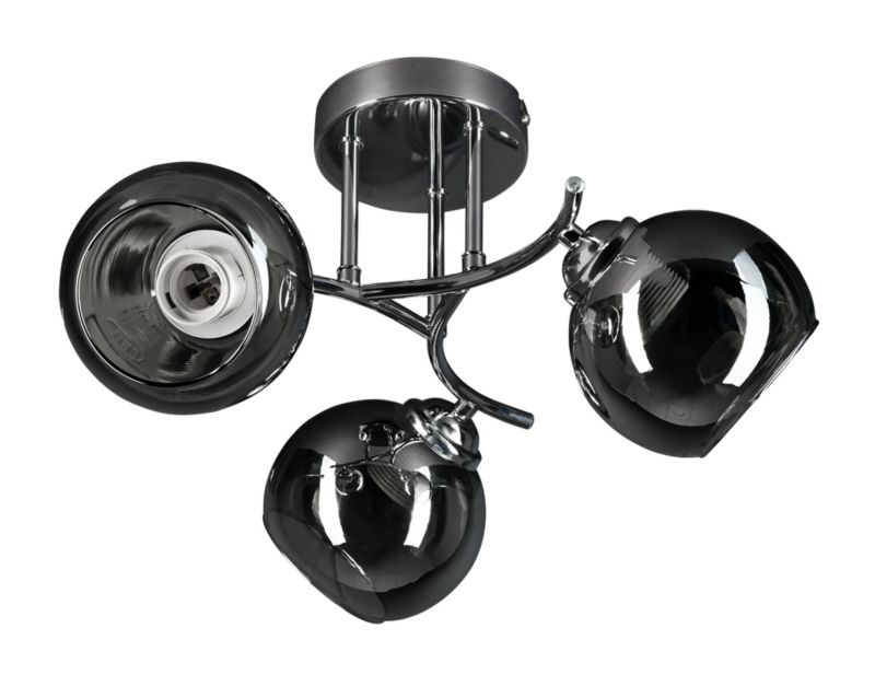 Lampa wisząca Activejet AJE-PALOMA 3P srebrna E27 3x40W 1szt.