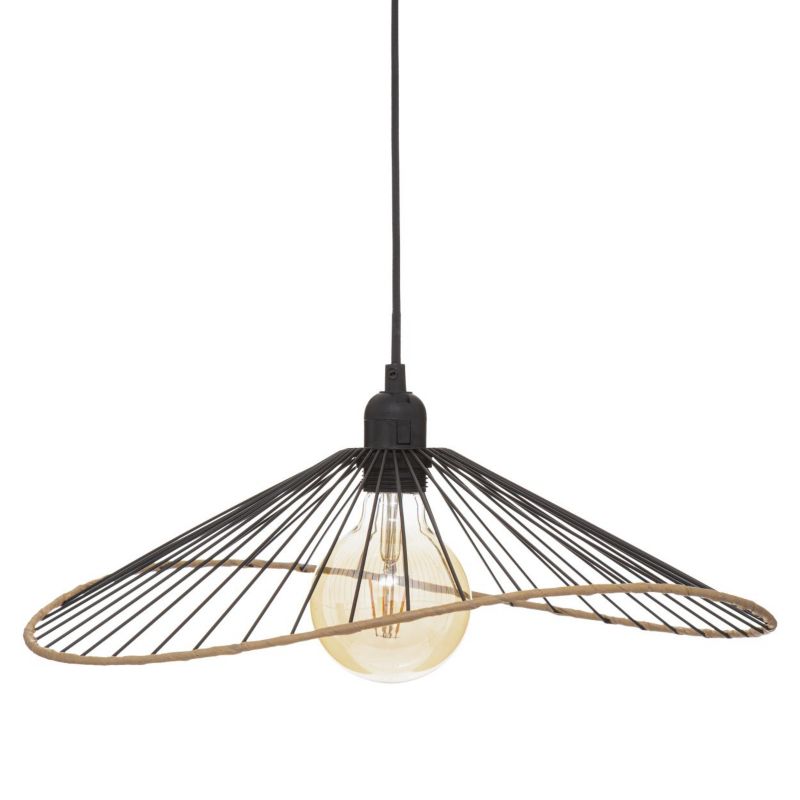 Lampa wisząca Alara Black Atmosphera czarna 45 cm 1 szt.