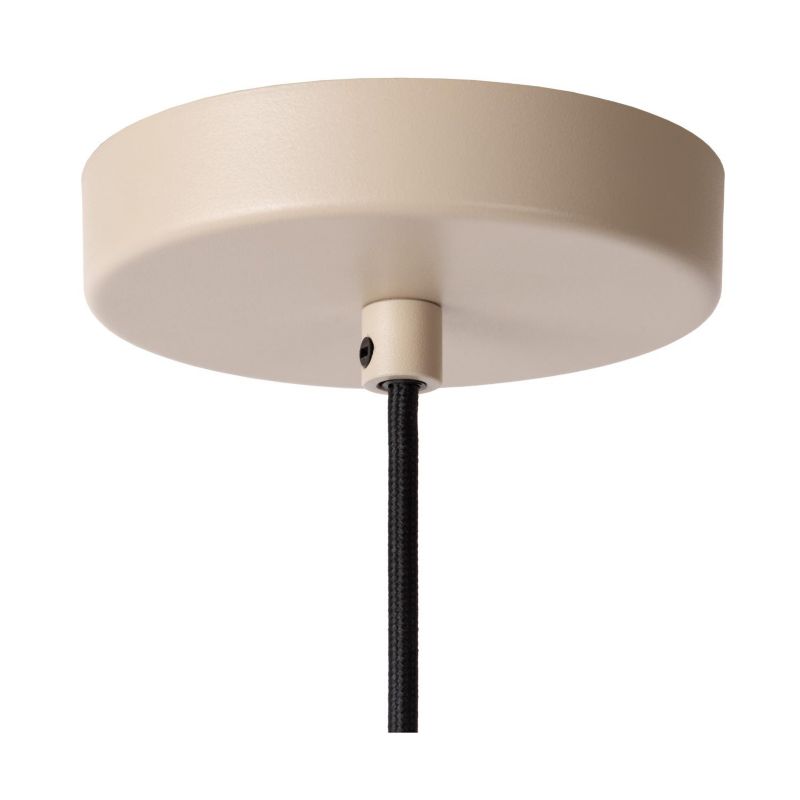 Lampa wisząca aluminiowe lamelki Lucide LAMBRES szara 1xE27x40W IP20 wym:150x15x15cm - 1 szt.