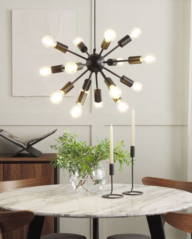 Lampa wisząca Balagas Metal Czarny 1 szt.
