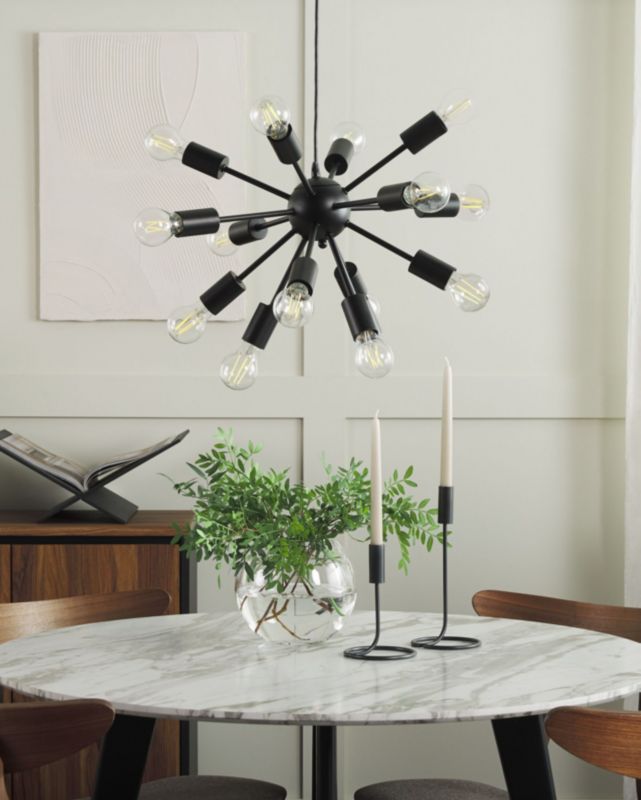 Lampa wisząca Balagas Metal Czarny 1 szt.
