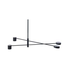 Lampa wisząca Bandon Metal Czarny 1 szt.