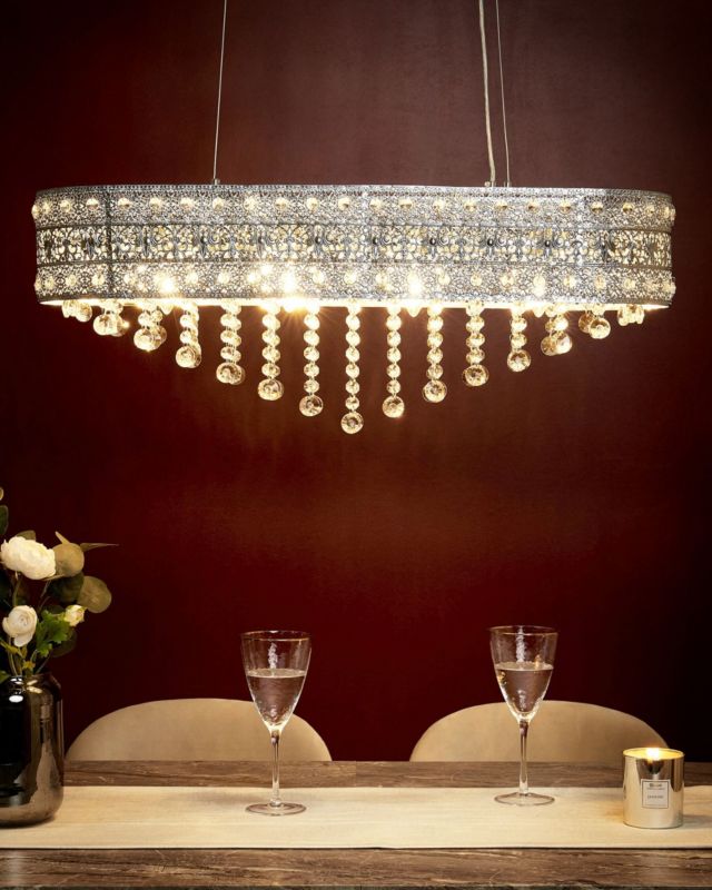 Lampa wisząca Belelle Srebrny 1szt.