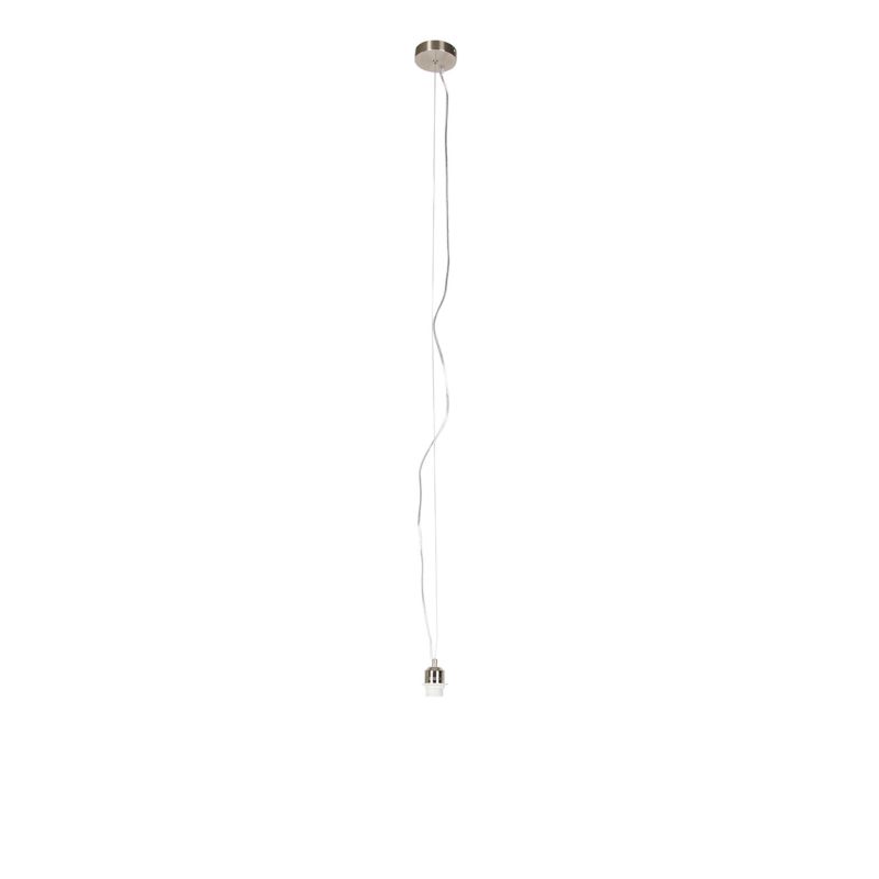 lampa wisząca bez klosza (1 punkt) Qazqa Cappo 10 stal max 60W kompatybilny z żarówką LED E27  1 szt.