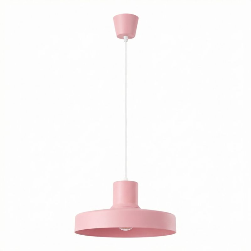 Lampa wisząca BILO różowa Sollux Lighting 1 szt.