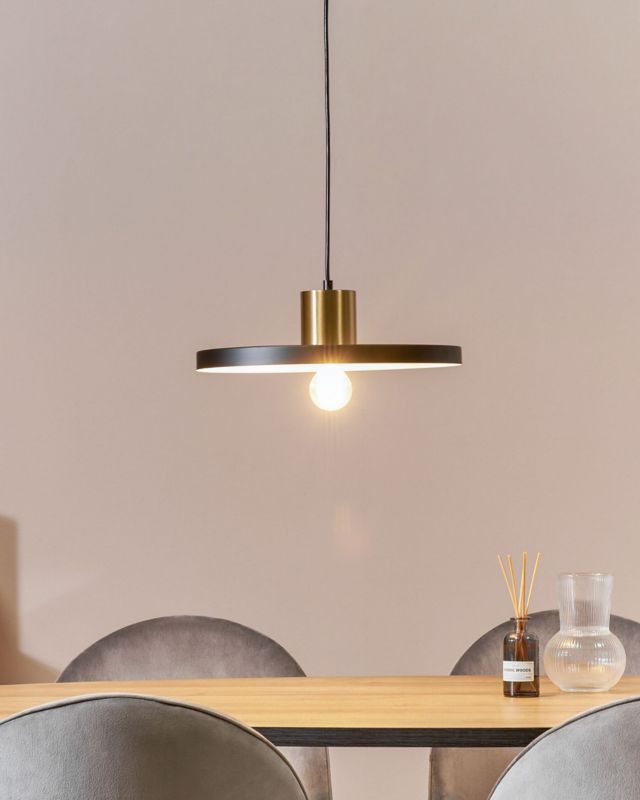Lampa wisząca Bogan Metal Czarny 1 szt.