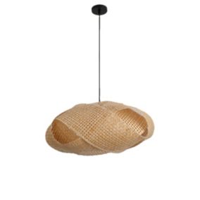 Lampa wisząca Boho Bindum 50cm Kobi 1xE27 Pleciona 1szt.