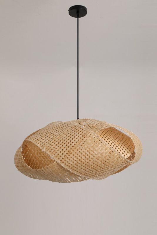 Lampa wisząca Boho Bindum 50cm Kobi 1xE27 Pleciona 1szt.