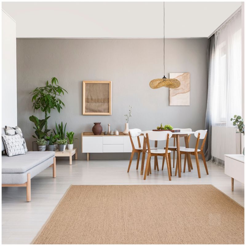 Lampa wisząca boho naturalna bambusowa pleciona falowana 1xE27 60W BOHO BRUGIA M Kobi 1 szt.