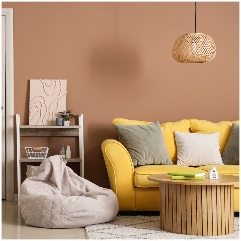 Lampa wisząca boho naturalna bambusowa pleciona kopuła 1xE27 60W BOHO BAKU S Kobi 1 szt.