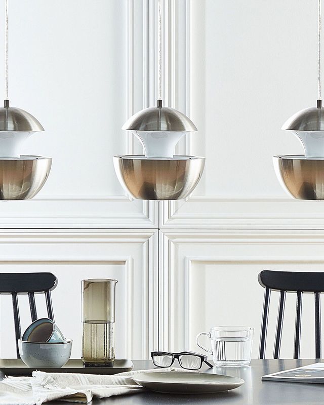 Lampa wisząca Bojana Metal Srebrny 1 szt.