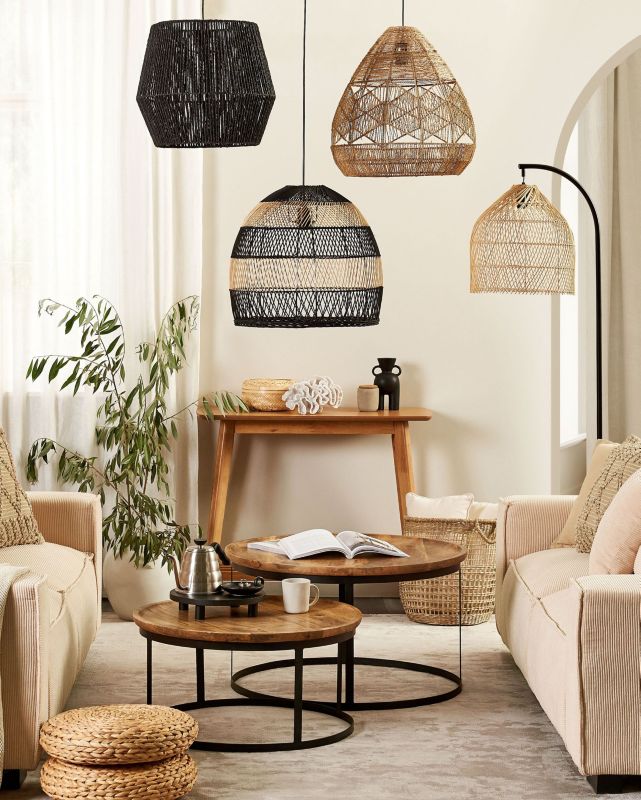 Lampa wisząca Bumi Rattan Naturalny 1 szt.