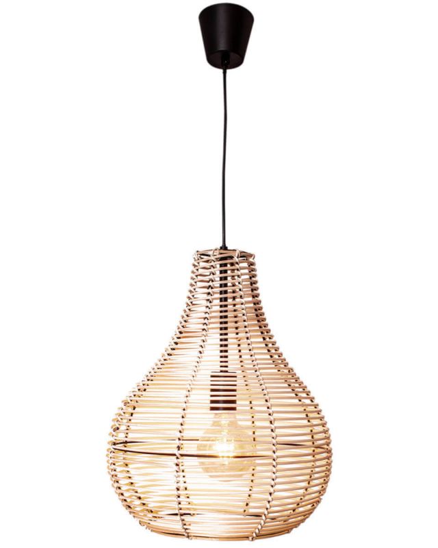 Lampa wisząca By Rydens Granada 5709 kremowa boho 1xE27 x 40W 1 szt.