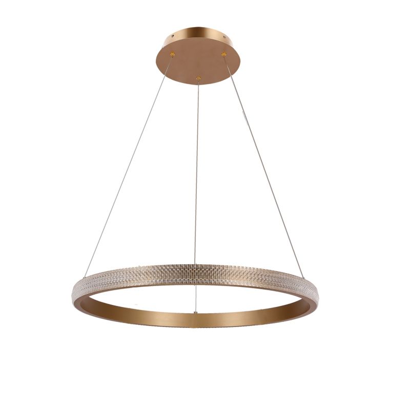 Lampa wisząca Candellux Lighting Hashim złoty 34W 60cm 1 szt.