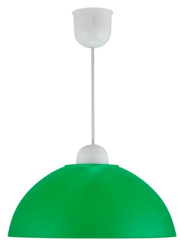 Lampa wisząca Candellux Mika biało-zielona wym: 105 x 28 x 28 cm 1xE27 x 60W 1 szt.
