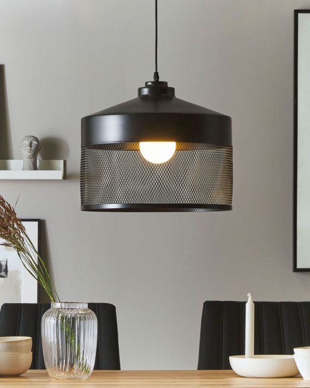 Lampa wisząca Cardener Metal Czarny 1 szt.