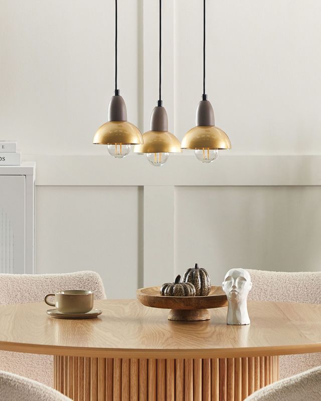 Lampa wisząca Castaly Metal Mosiężny 1 szt.