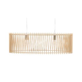 Lampa wisząca Chari Jasne drewno 1 szt.