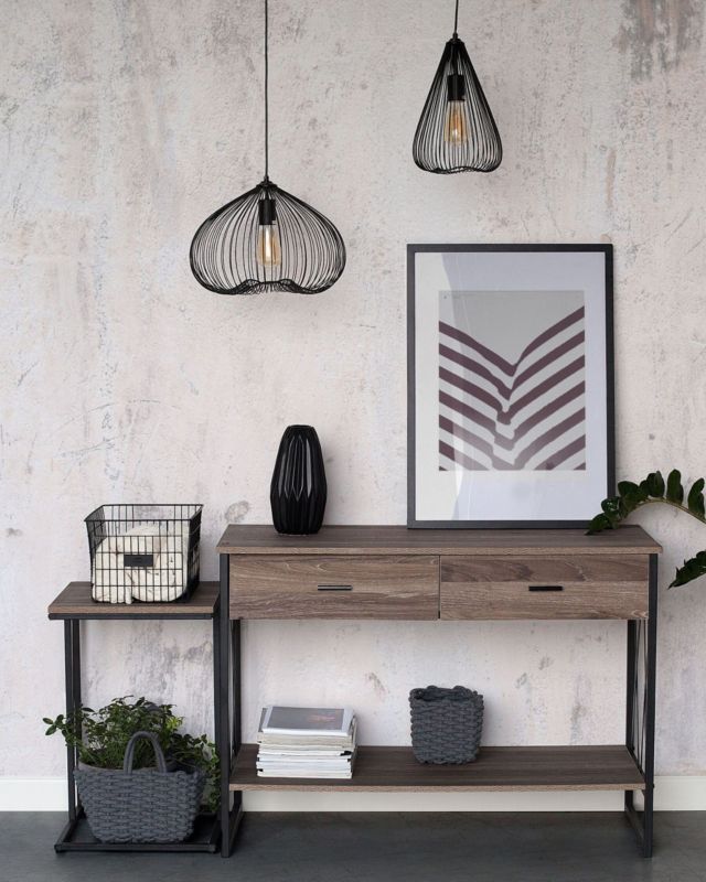 Lampa wisząca Conca Metal Czarny 1 szt.