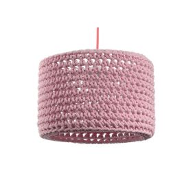 Lampa wisząca COTTON 25 BPS KONCEPT różowa 1 szt