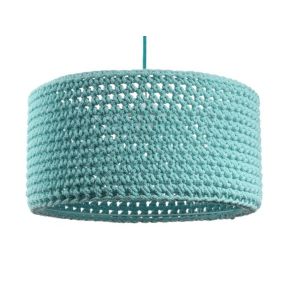 Lampa wisząca COTTON 40  turkusowa
