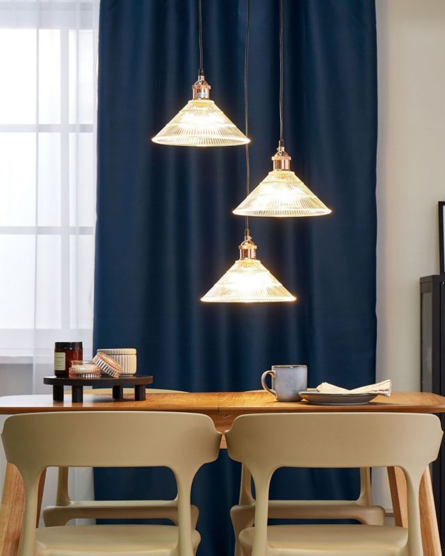 Lampa wisząca Curone Szkło Miedziany 1 szt.