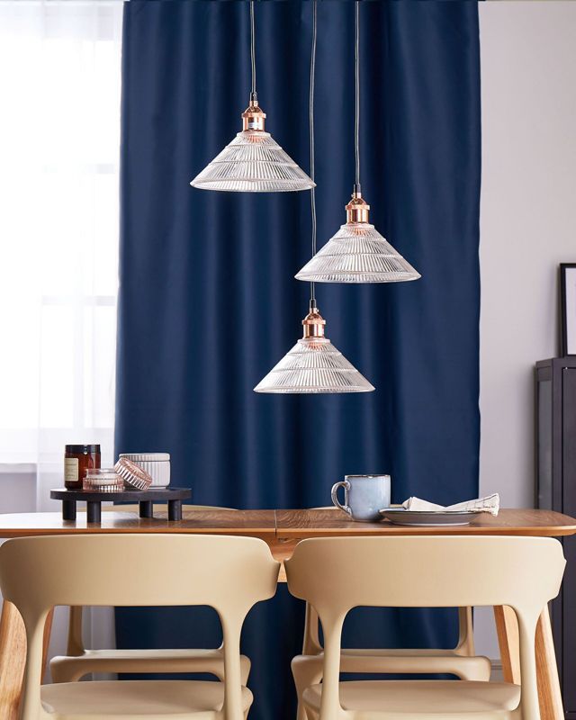 Lampa wisząca Curone Szkło Miedziany 1 szt.