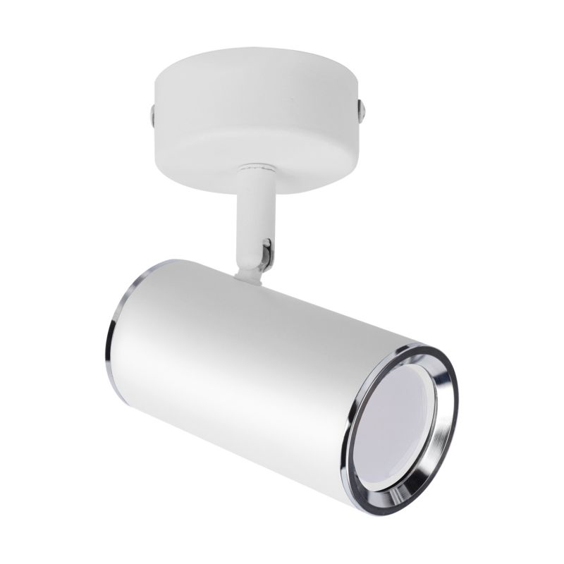 Lampa wisząca cylindryczna tuba Struhm MEGAN biała 1xGU10x35W IP20 wym:12,2x7x10,8cm - 1 szt.