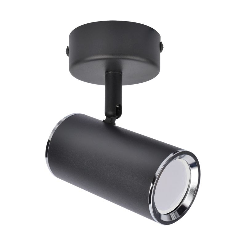 Lampa wisząca cylindryczna tuba Struhm MEGAN czarna 1xGU10x35W IP20 wym:12,2x7x10,8cm - 1 szt.