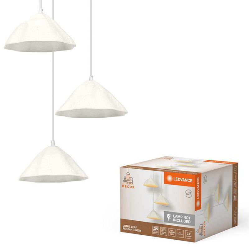 Lampa Wisząca Decor Ledvance Lampa Sufitowa Dekoracyjna E14 Biały 1 szt.