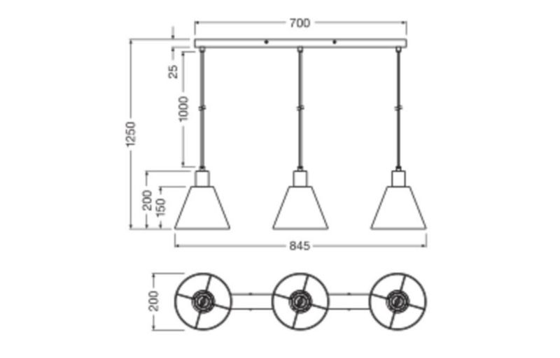 Lampa Wisząca Decor Ledvance Lampa Sufitowa Dekoracyjna E27 Brązowy Zielony 1 szt.