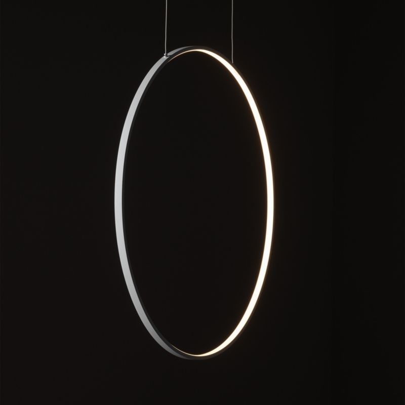 Lampa wisząca dekoracyjna biała pionowy ring LED 21W CIRCOLO LED Nowodvorski 1 szt.