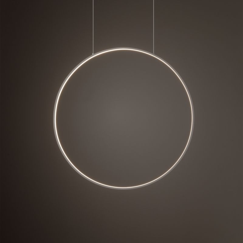 Lampa wisząca dekoracyjna biała pionowy ring LED 21W CIRCOLO LED Nowodvorski 1 szt.