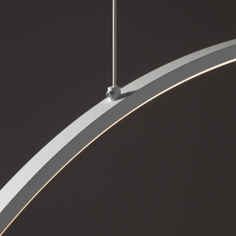 Lampa wisząca dekoracyjna biała pionowy ring LED 21W CIRCOLO LED Nowodvorski 1 szt.